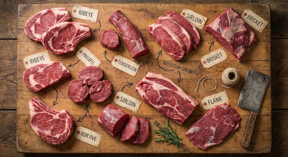 Beef Cut Comparison Chart: A Butcher's Guide to Every Cut