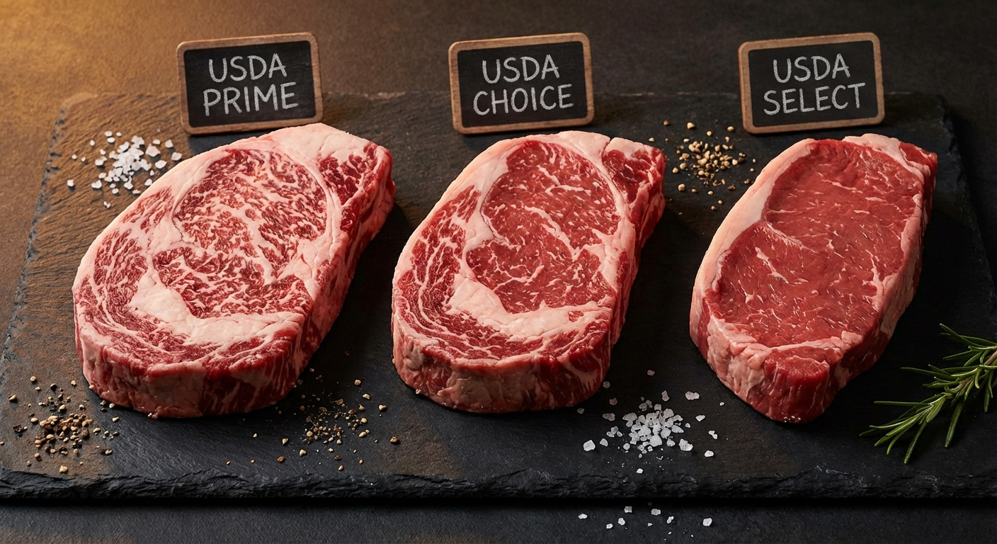 Understanding USDA Beef Grades: Prime vs Choice vs Select